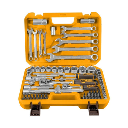 INGCO SET HERRAMIENTA MANUAL 82 PCS HKTS42802