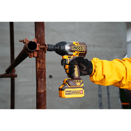 INGCO LLAVE DE IMPACTO M1/2 20V 850NM + 2 BATERIAS Y CARGADOR UCIWLI2085