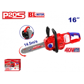 EMTOP MOTOSIERRA INALAMBRICA DE 16" 40V SIN BATERIA ELGA40168