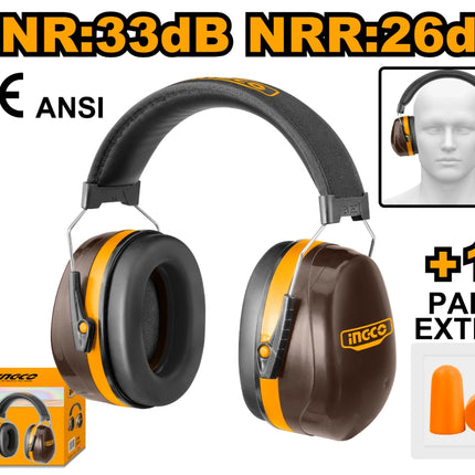 INGCO PROTECTOR AUDITIVO HEM3328