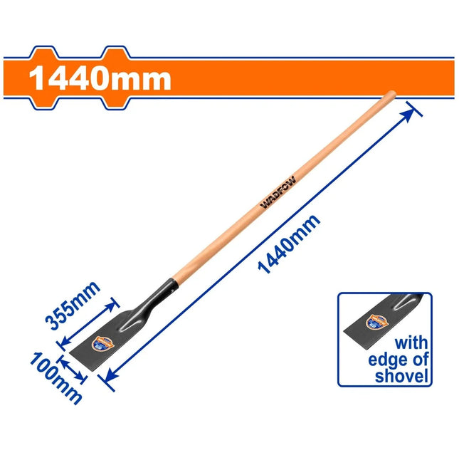 WADFOW PALIN RASPADOR MANGO MADERA 1440MM WQA1313