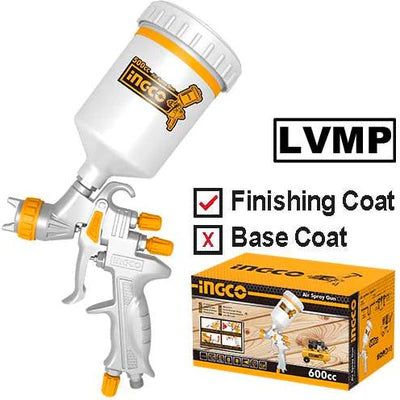 INGCO PISTOLA DE PULVERIZACION DE AIRE 600CC ASG1065