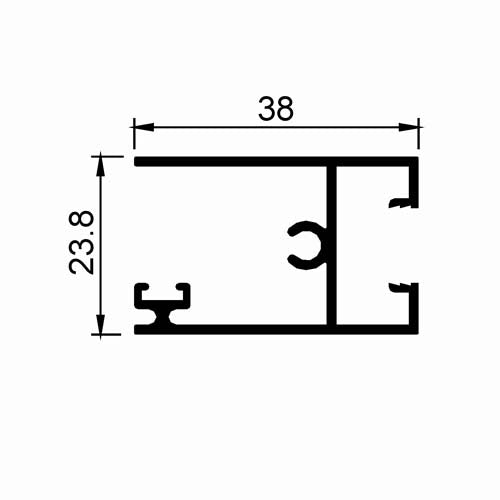 HORIZONTAL SUPERIOR 8025 TIRA X 6 METROS