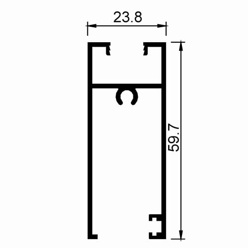 HORIZONTAL INFERIOR 8025 TIRA X 6 METROS