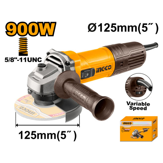 INGCO PULIDORA ANGULAR 900W  UAG900285