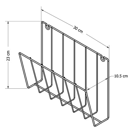 Revistero de pared