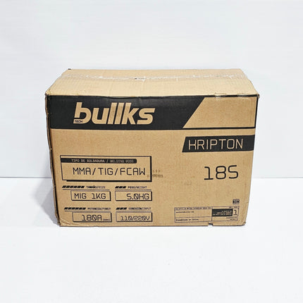 BULLKS SOLDADOR MIG INVERSOR KRIPTON 185 180AMP 110/220V KMK-180