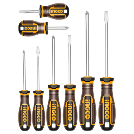INGCO SET DESTORNILLADOR 8 PCS HKSDS0828