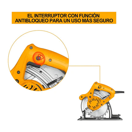 INGCO SIERRA CIRCULAR 7.1/4" 1400W UCS18538