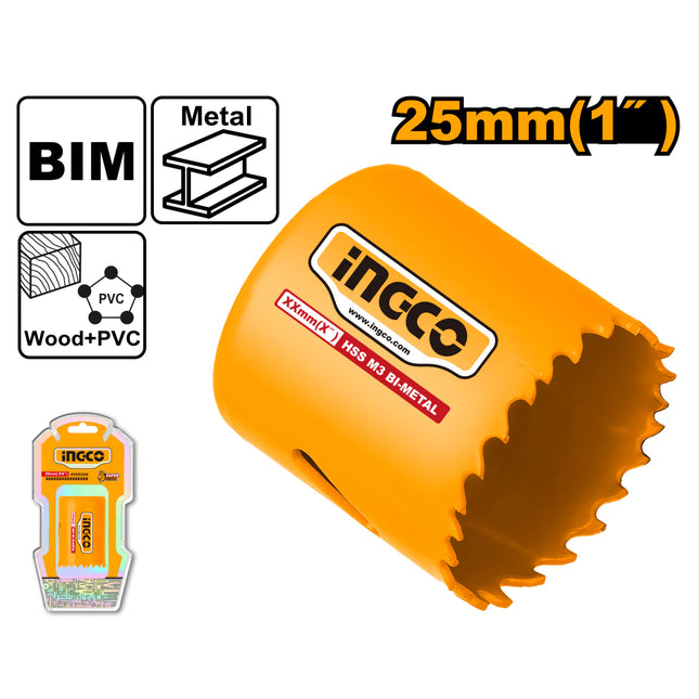 INGCO SIERRA COPA BIMETALICA 1" HSB10251