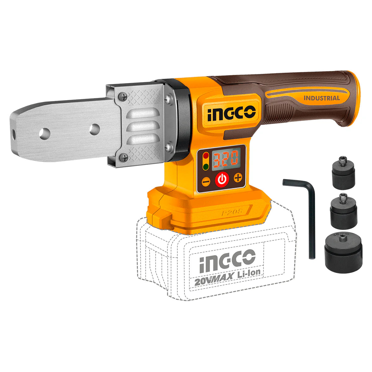 INGCO SOLDADOR DE TUBERIA PLASTICA  PTWTLI2018