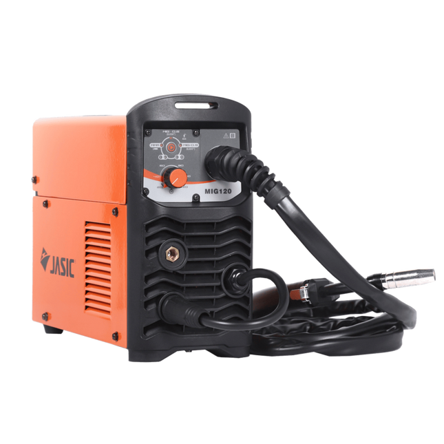 JASIC SOLDADOR INVERSOR MULTIPROCESO MIG120D 40-120 AMP 110/220v