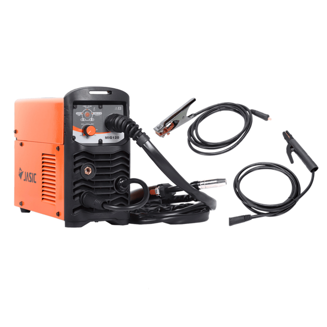 JASIC SOLDADOR INVERSOR MULTIPROCESO MIG120D 40-120 AMP 110/220v
