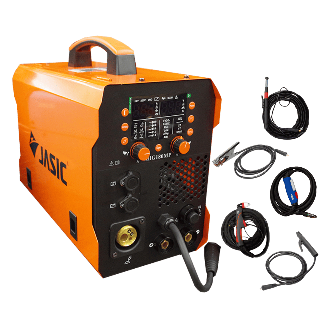 JASIC SOLDADOR INVERSOR MULTIPROCESO / CORTADOR DE PLASMA  MIG180MP