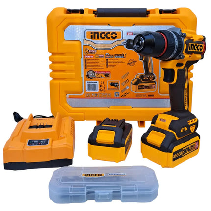 INGCO TALADRO PERCUTOR INALAMBRICO 1/2" - 96 N.M - 20V - UCIDLI20968