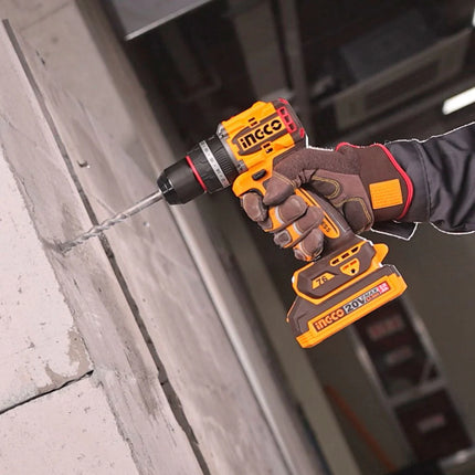 INGCO TALADRO INALAMBRICO M1/2 76NM + 2 BATERIAS 20V Y CARGADOR UCIDLI207686