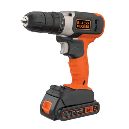 BLACK+DECKER TALADRO INALAMBRICO 3/8 BCD702C1