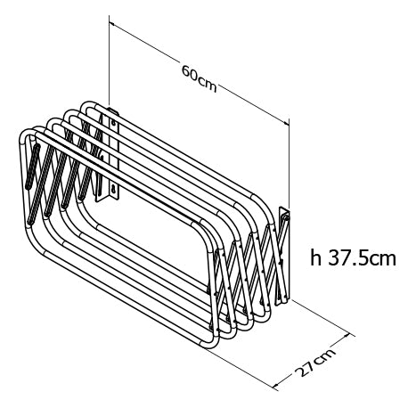 Tendedero Duplex 60 cm