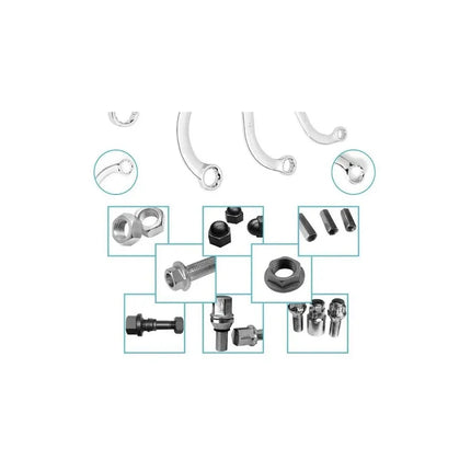 UYUSTOOLS LLAVE TIPO U CR-V 5 PIEZAS 8-22MM YUZ501