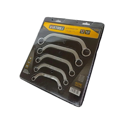 UYUSTOOLS LLAVE TIPO U CR-V 5 PIEZAS 8-22MM YUZ501