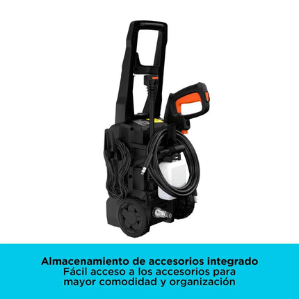 BLACK+DECKER HIDROLAVADORA 1400W 1520 PSI AUTOCEBANTE BEPW1520L-B3