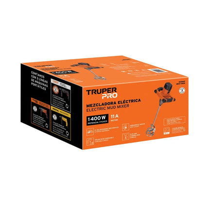TRUPER MEZCLADORA ELECTRICA 1400W 103662